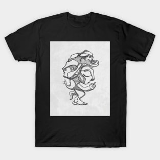 Weird human form illustration T-Shirt